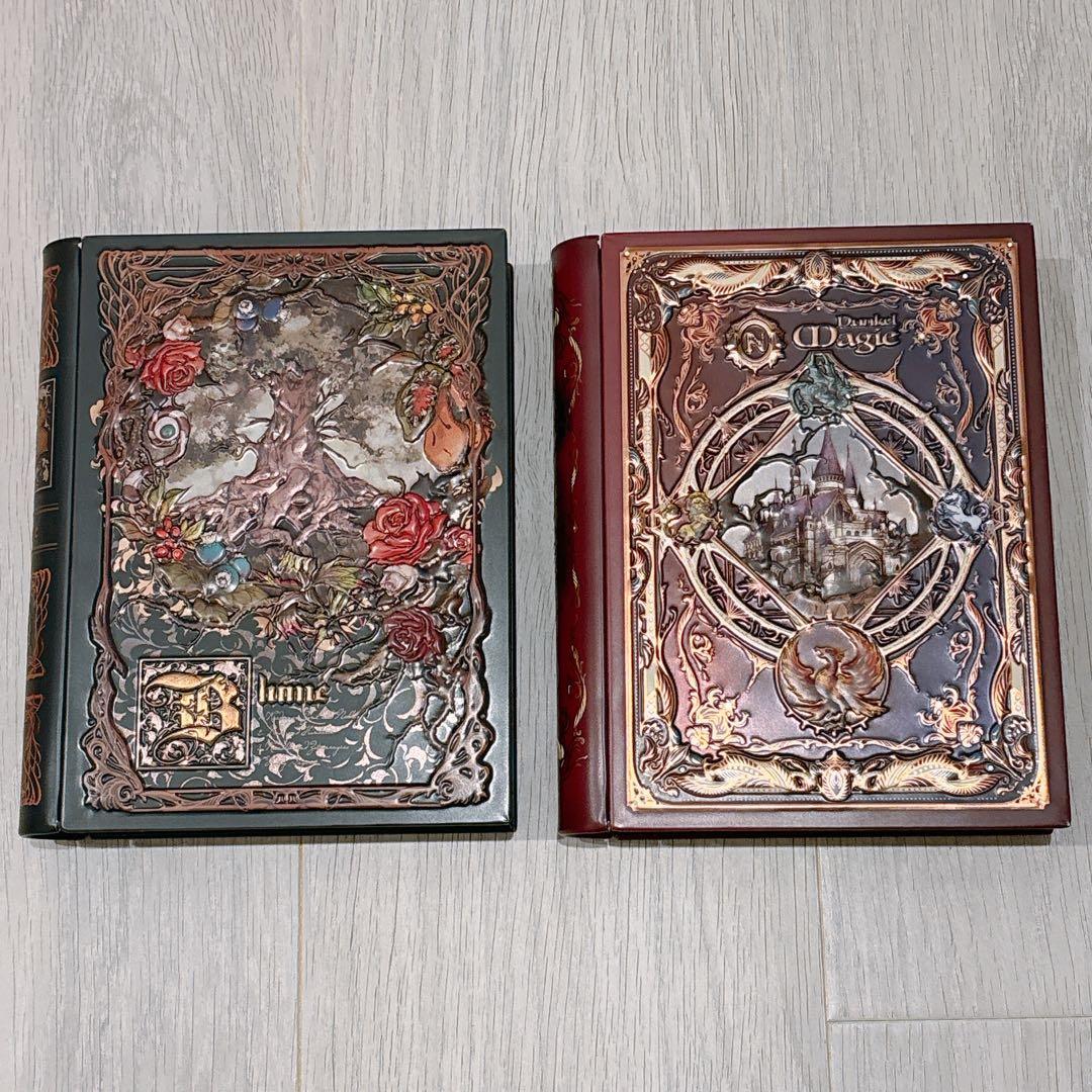 メリー　ナハトラビュリント　ブルーメ　ドゥンケルマギー　缶　ブック型　本