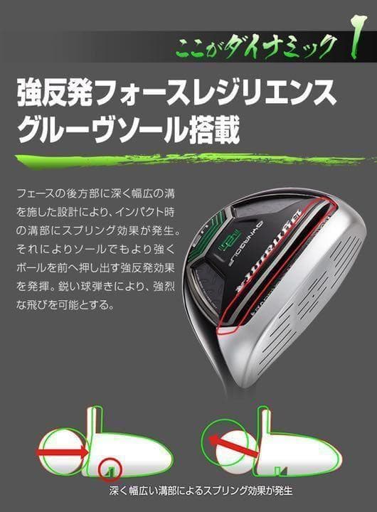 ★ヘッド単品★選べる 1.3.5.7.9番FW★ ダイナミクス 適合限界強反発!