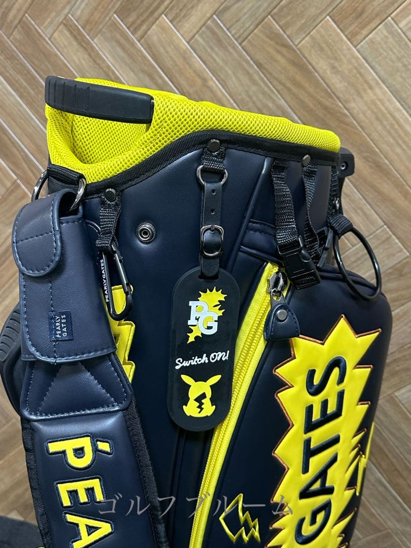 パーリーゲイツ ⚡ポケモン⚡️ピカチュウ⚡スタンド式キャディーバック