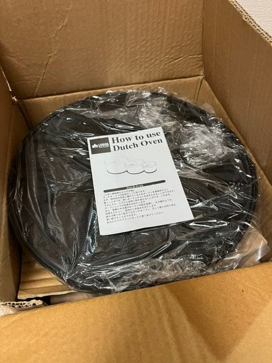 ロゴス SLダッチオーブン 10インチ・ディープ バッグ付