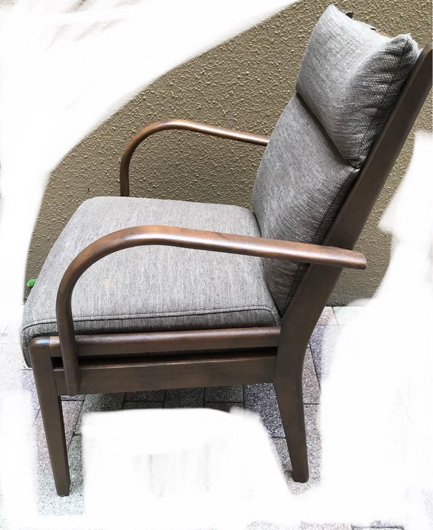 ニトリ Nコレクション C-27M 肘付き　ダイニングチェア　2