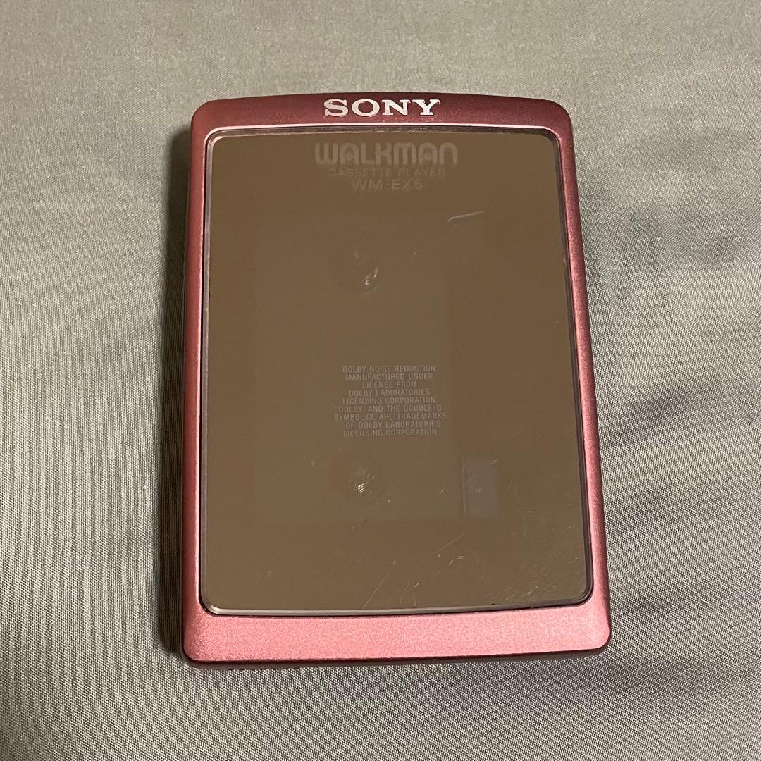 【美品・整備品】ソニー カセットウォークマン WM-EX5【リモコン付き】