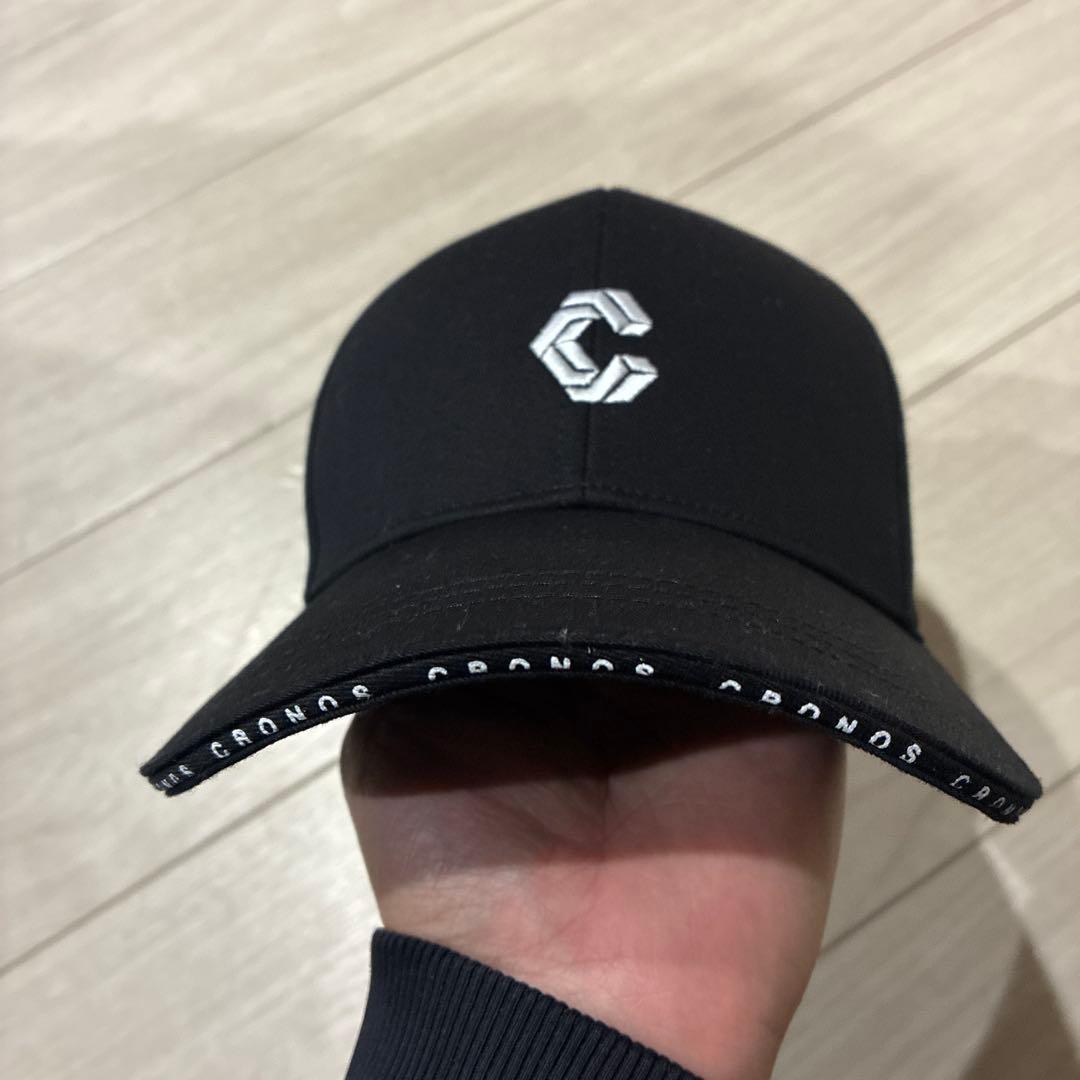 CRONOS ベースボールキャップ ブラック