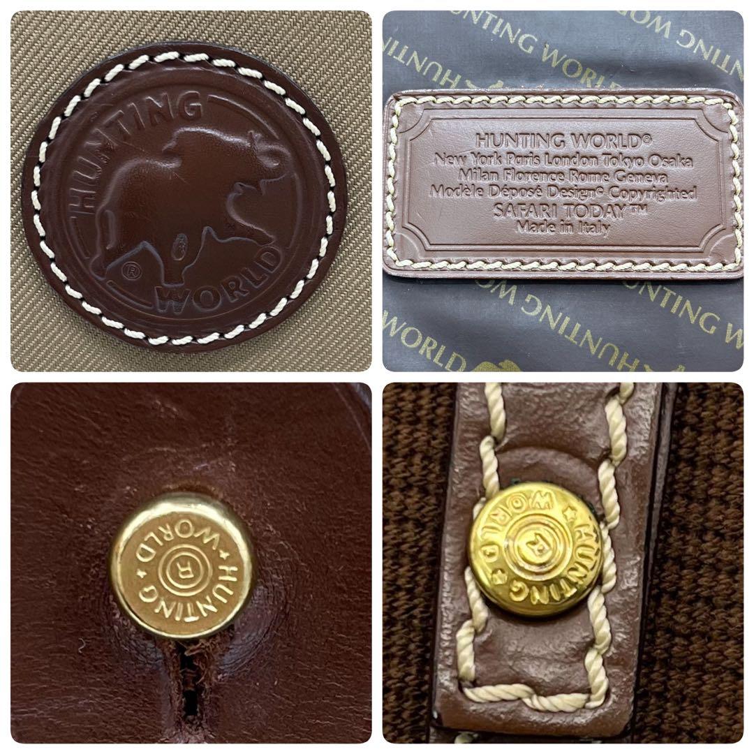 ✨美品✨　HUNTINGWORLD ハンティングワールド　ショルダーバッグ
