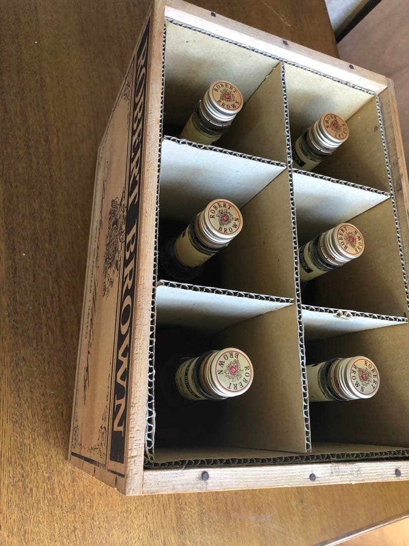 ROBERT BROWN Deluxe Whisky 6本セット 木箱