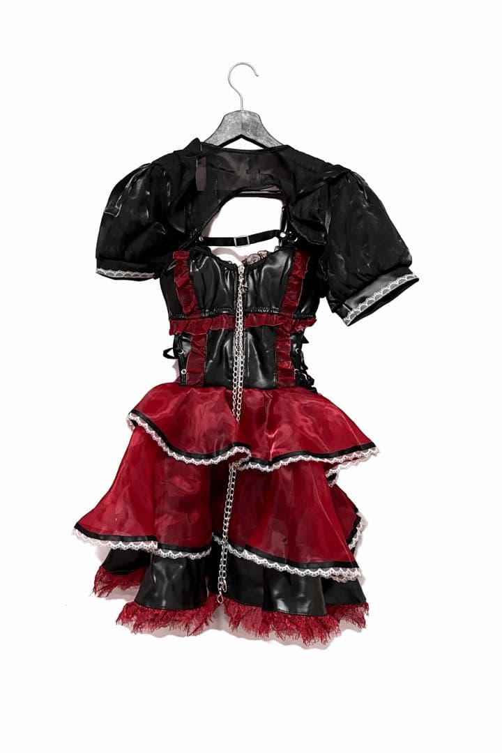 マリームーン ホーンテッドブラックレザーナース