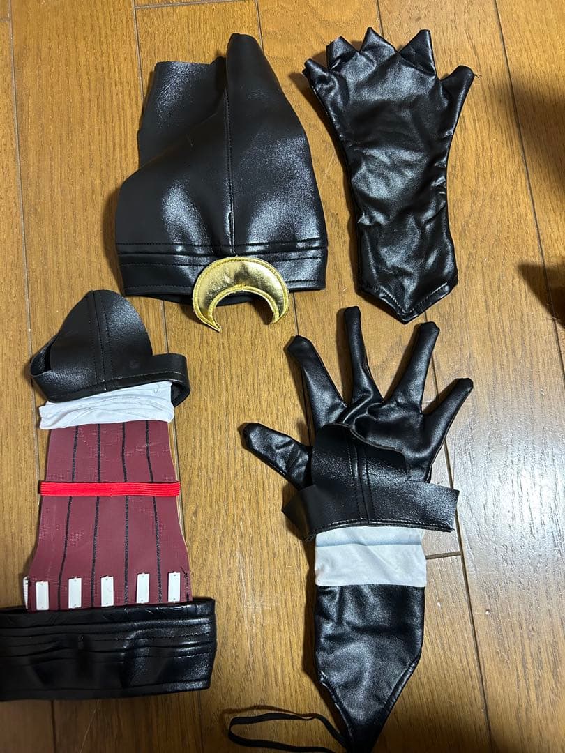 三分妄想【販売終了品】　原神　ゴロー　衣装　ウィッグ　耳2種類付き　下駄付き