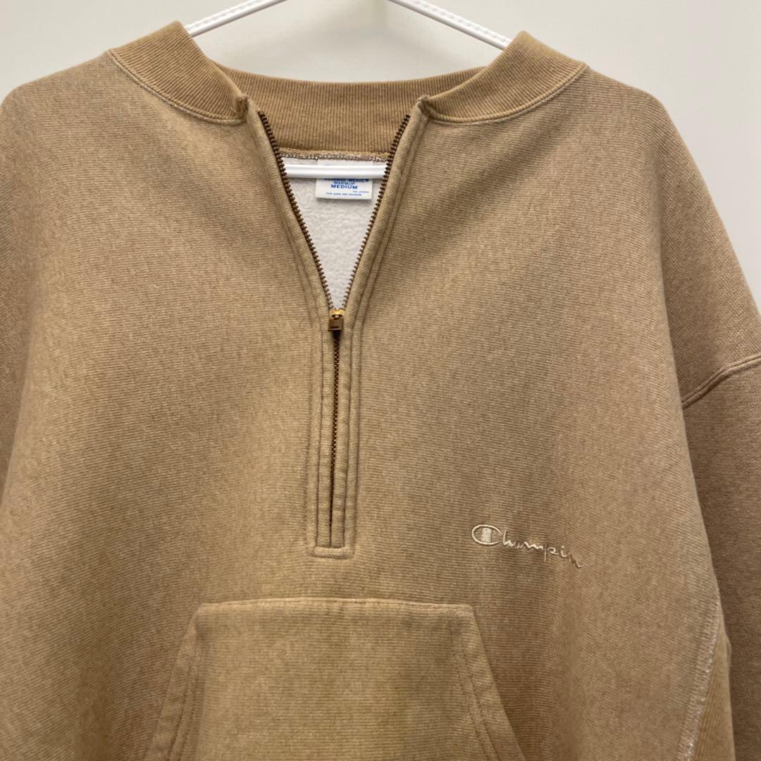 【Champion / チャンピオン】別注ハーフZIP リバースウィーブ