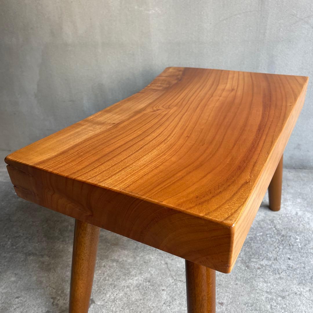 MATURIYA 祭屋　原木家具　欅スツール　サイドテーブル