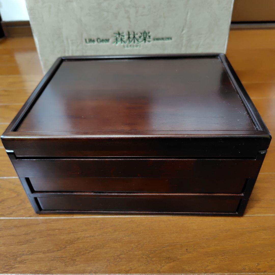 豊岡クラフト 森林楽 アクセサリー 宝石箱 波のコンチェルト 宝飾箱