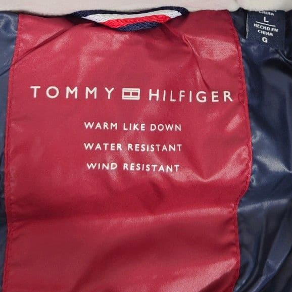 【訳有り】【L】  トミーヒルフィガー 中綿ジャケット