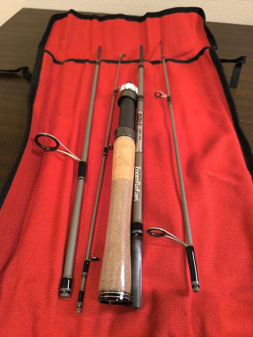 ABU ZoomSafari 505L分割式釣り竿 リール付き