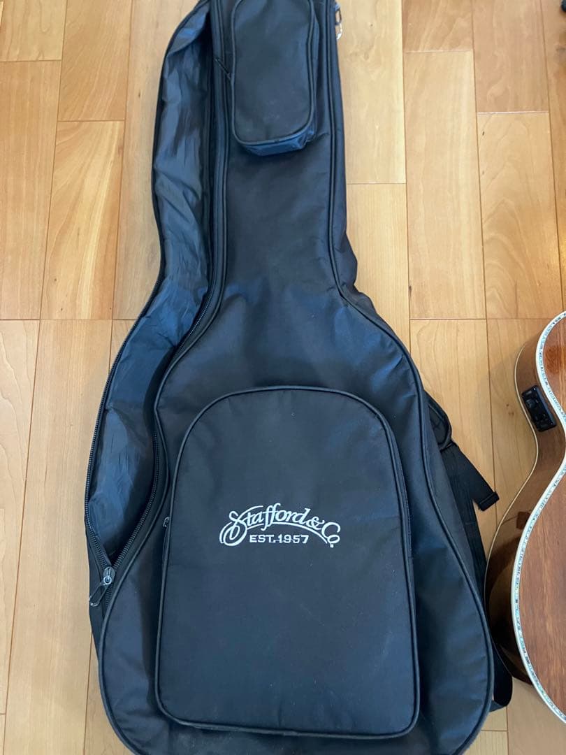 即決用　Stafford sf-5c アコースティックギター ギターケース付き