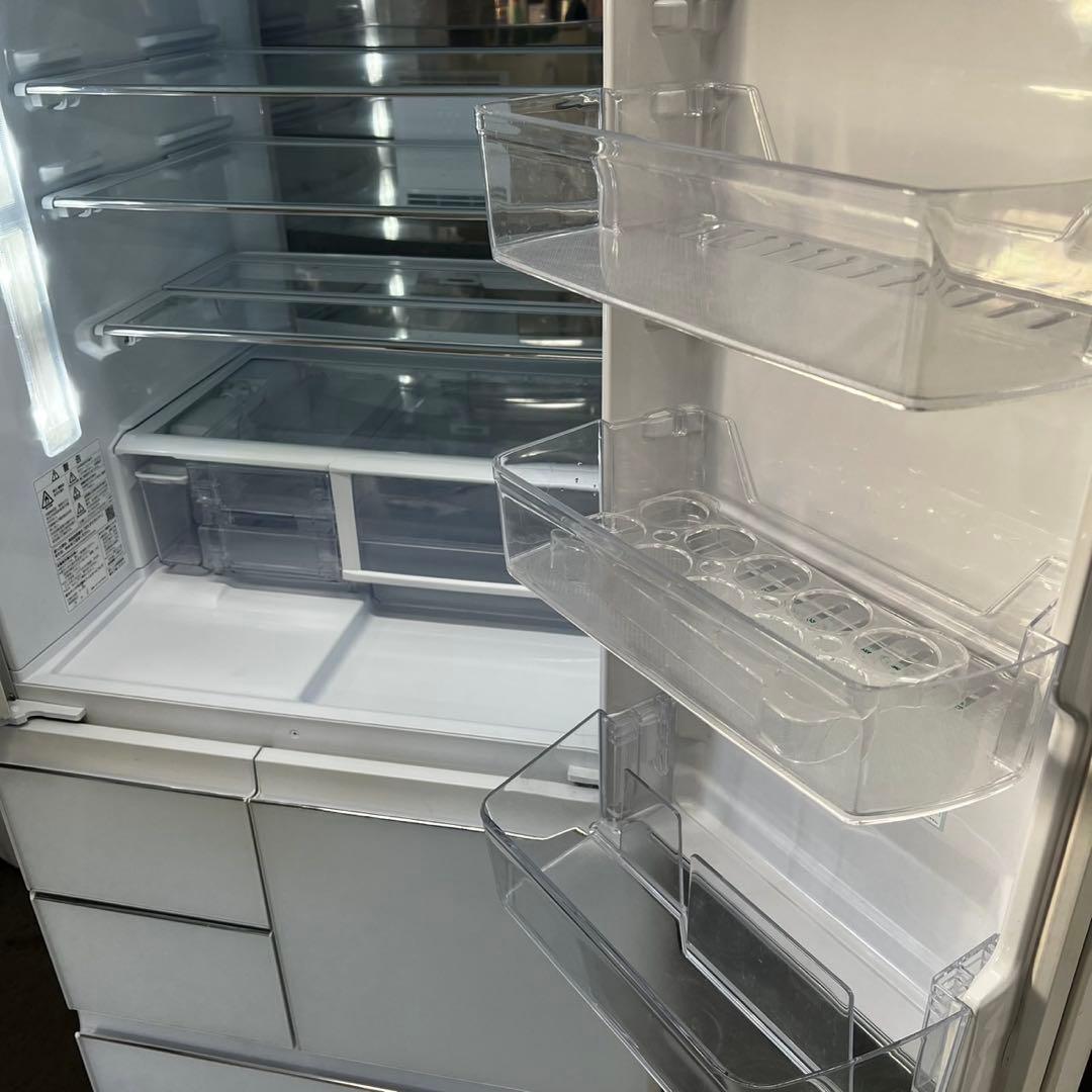 ★132　冷蔵庫　シャープ　400ℓ-500ℓ　両開き　白　安い　中古　設置無料