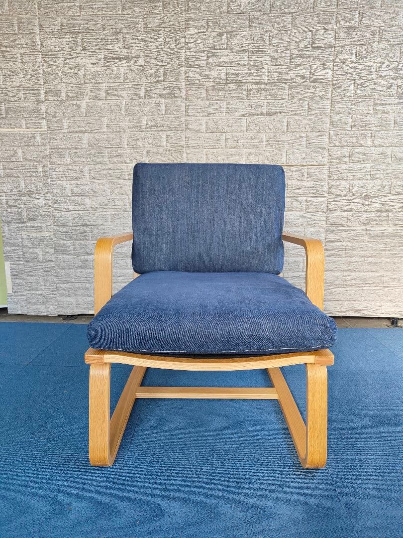 MUJI 無印良品 リビングでもダイニングでもつえるソファチェア①