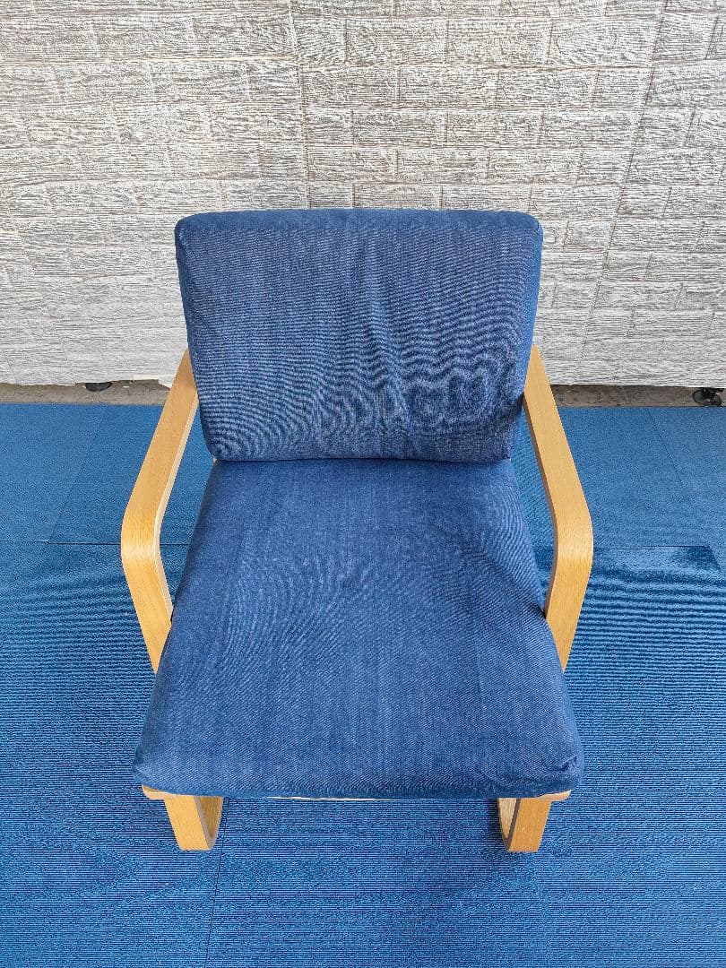 MUJI 無印良品 リビングでもダイニングでもつえるソファチェア①