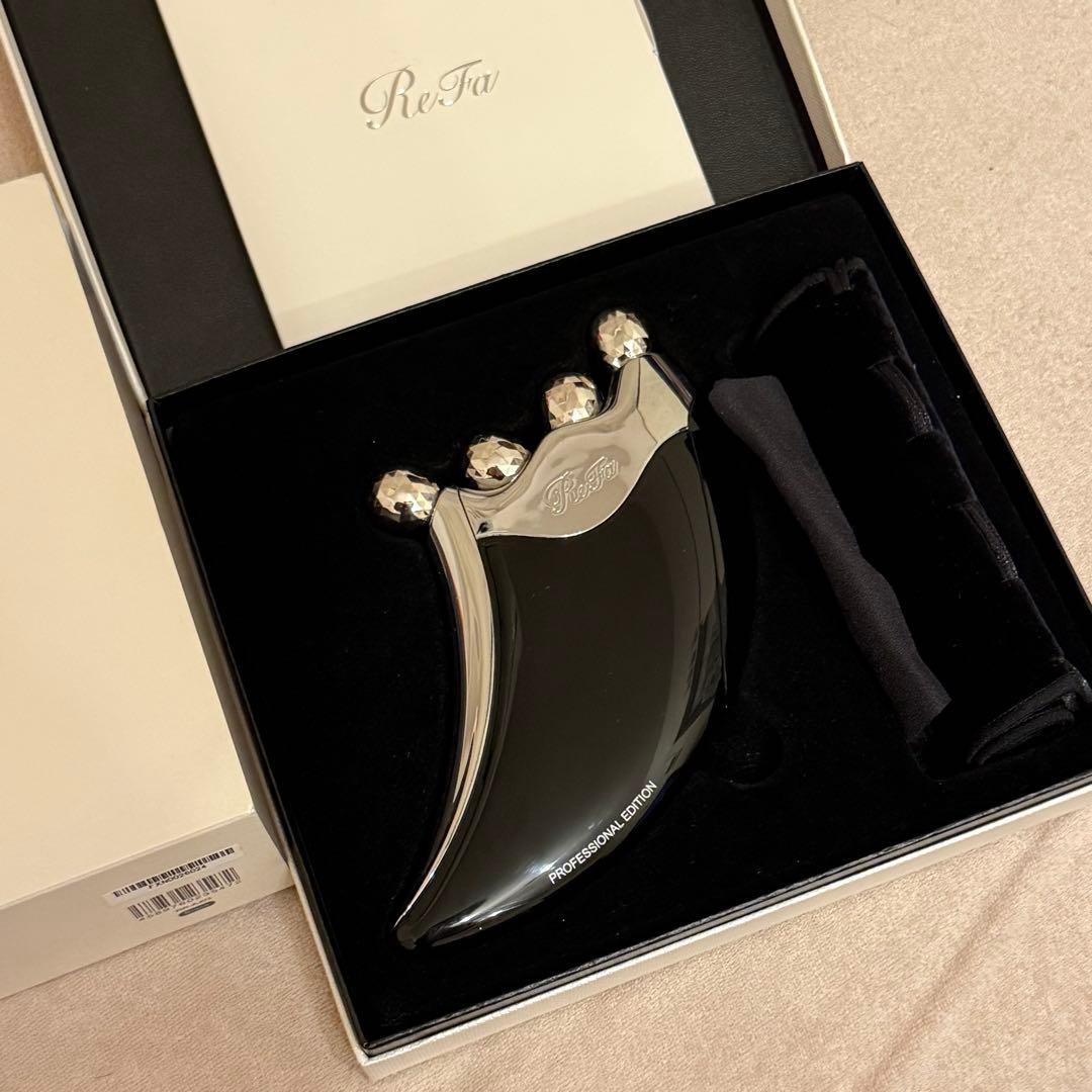 Refa 4 Caxa　リファ4カッサ　美顔ローラー　黒