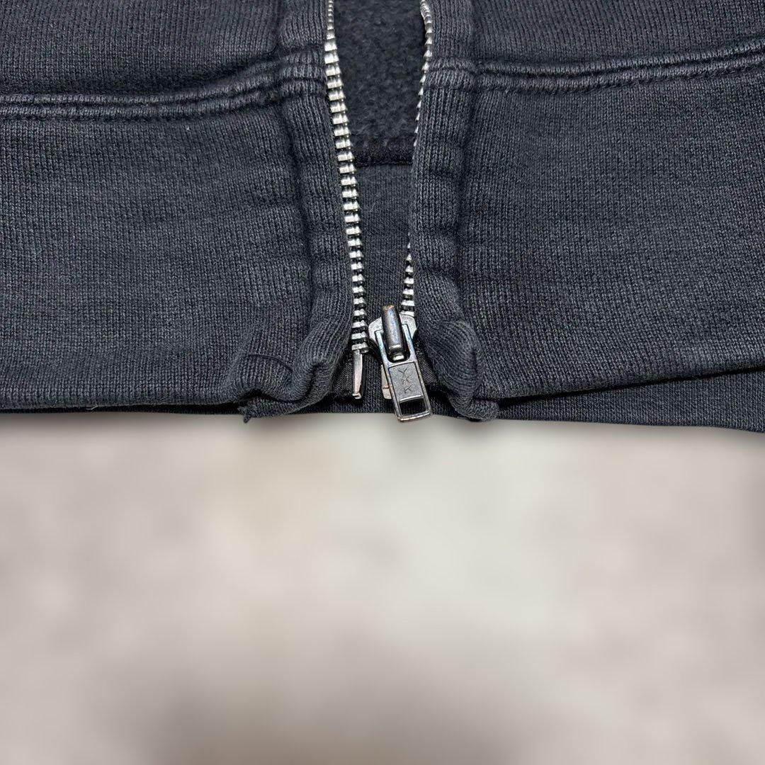 シルバーストーンスウェット　雪柄　トレーナー　Ｌ相当　黒