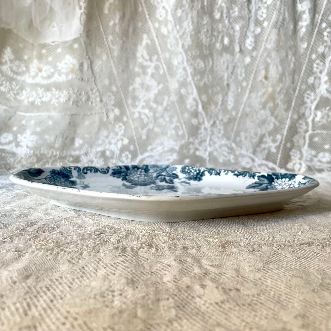 【美品】サンタマン　ブールドネージュ　ラヴィエ　フランスアンティーク　紫陽花