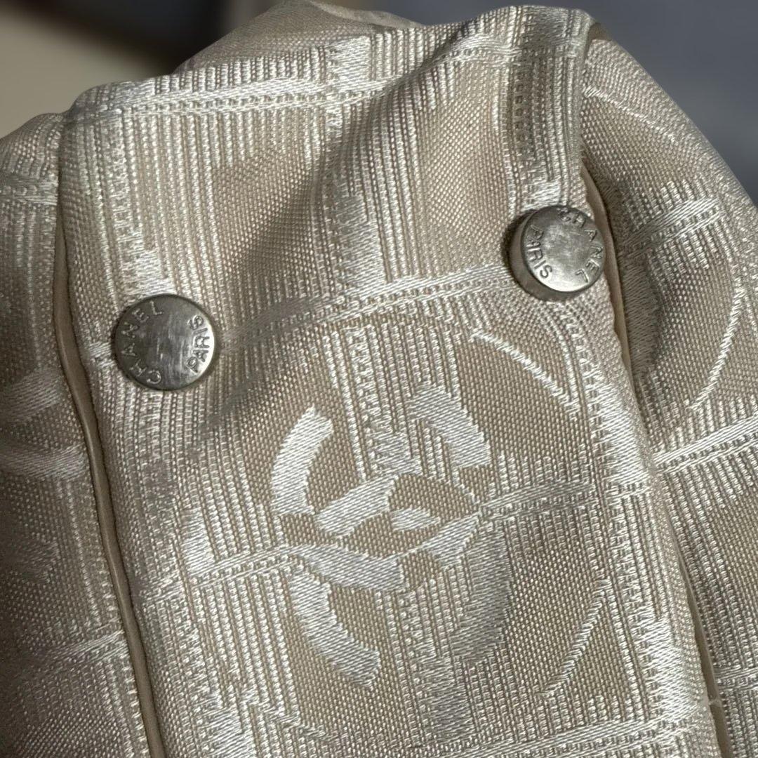 CHANEL ニュートラベルライン 2ｗａｙ ベージュ ショルダーバッグ