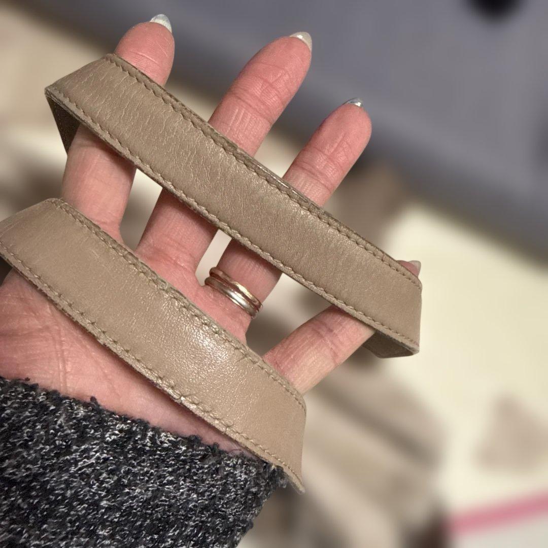 CHANEL ニュートラベルライン 2ｗａｙ ベージュ ショルダーバッグ