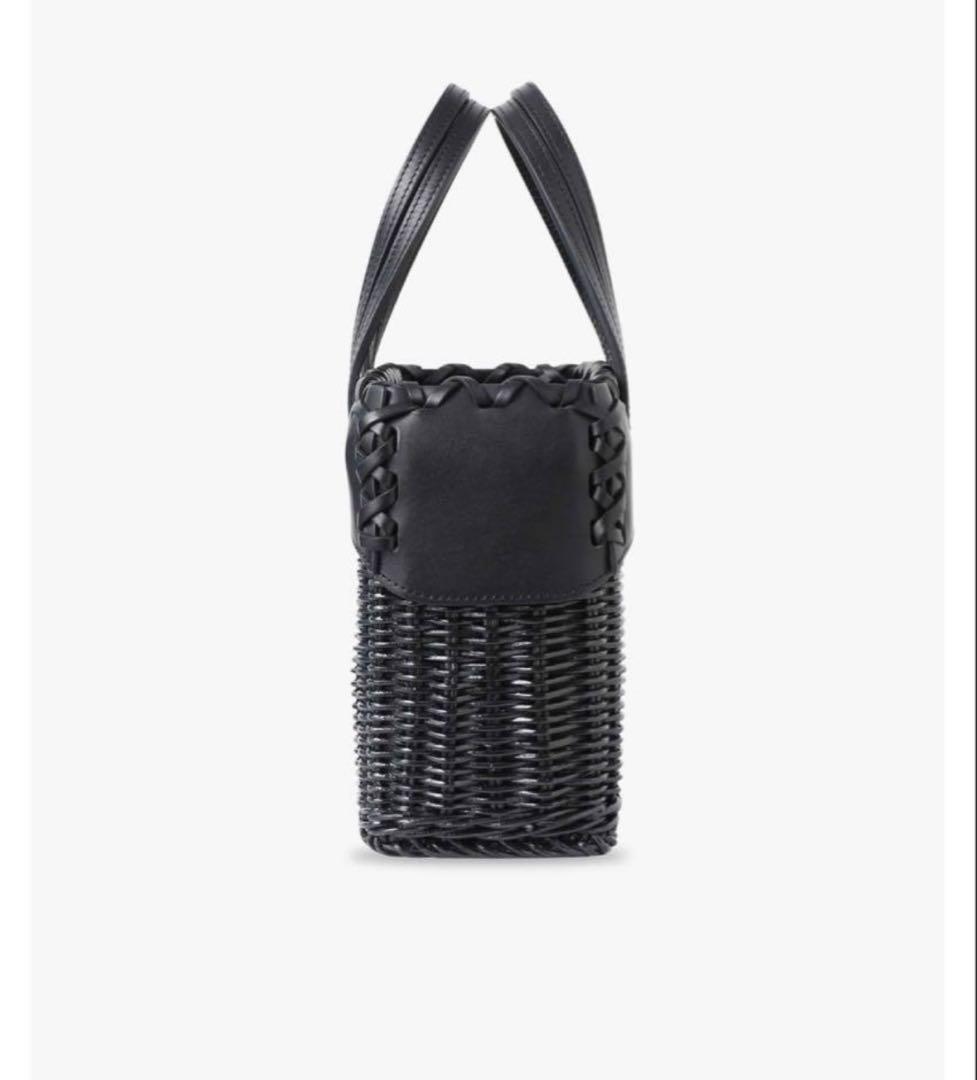 オールブラック ラタン バッグ S ロンハーマン別注　A VACATION