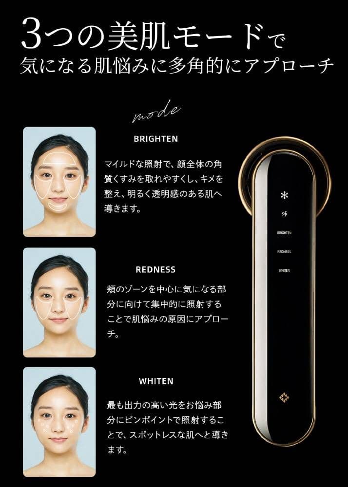 JOVS Blacken 光美顔器　DPエステ　Black A988(JP1)