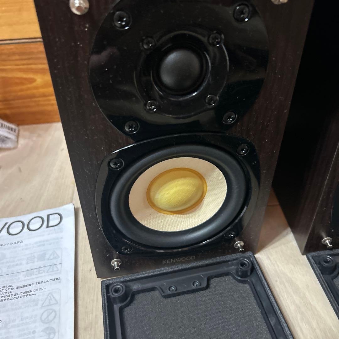 ケンウッド コンポ K-531-S シルバー　美品