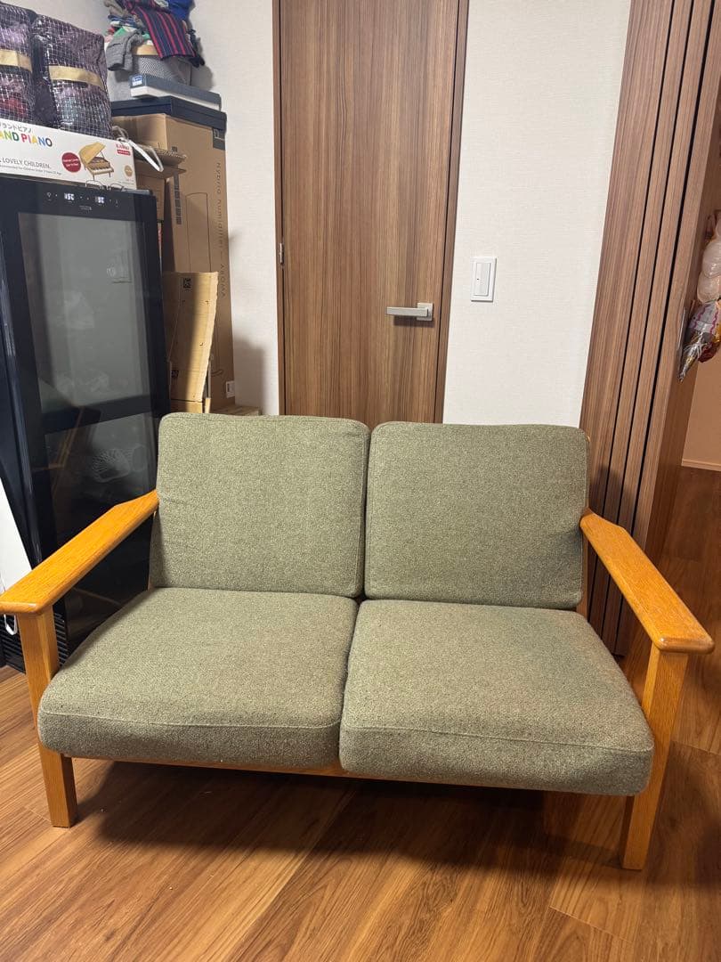 Unico viska 2人掛けソファ