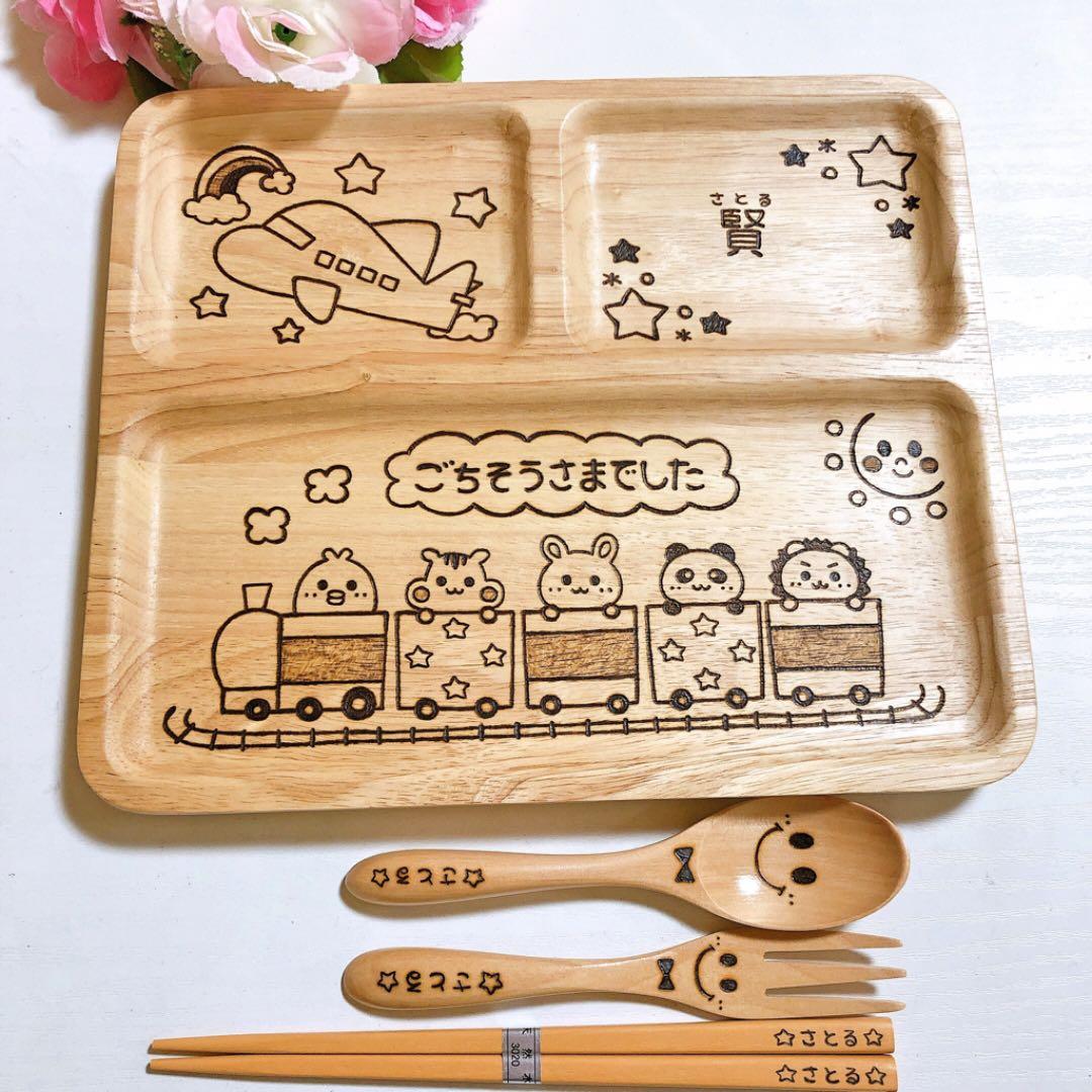 確認♡画像5枚♡四角仕切り(大)♡スプーンフォーク♡お箸♡オーダー受け付け