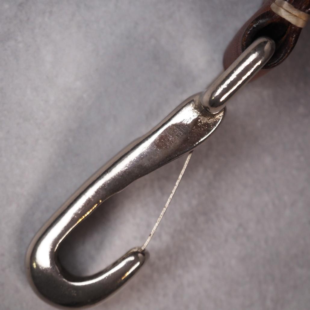 THE FLAT HEAD 925シルバー特大コンチョ ハンドメイドキーホルダー