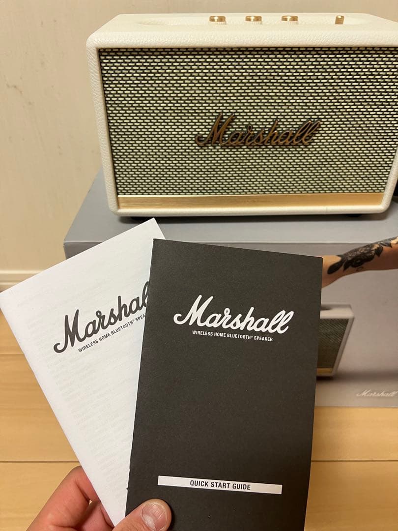 Marshall Bluetooth  Speaker ホワイト