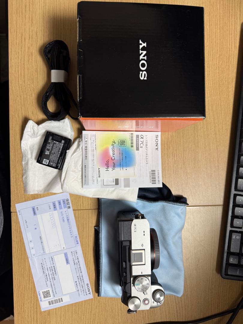A*i様 SONY ソニー α7C Ⅱ ILCE-7CM2 ボディ 美品 シルバ