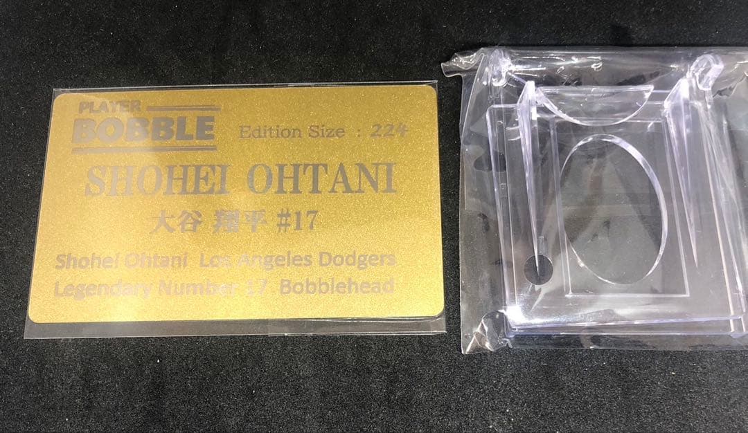 【大谷翔平】ドジャースレジェンダリーナンバー17ボブルヘッド！224個限定！新品