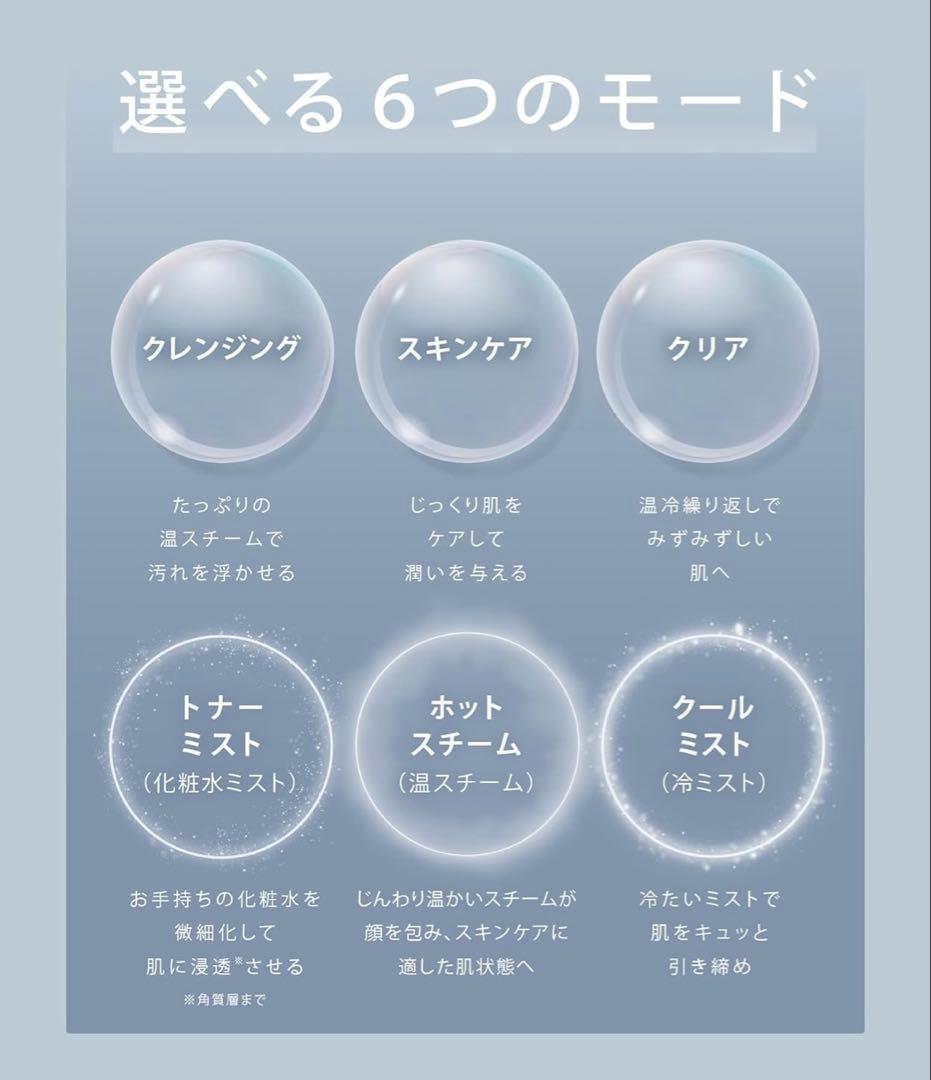 SALONIA サロニア ピュアブライト スチーマー 美顔器 新品未使用品