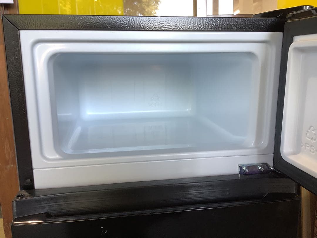 【高年式】2ドア冷蔵庫 ハイセンス HR-K91HB 87L 2023年製 黒