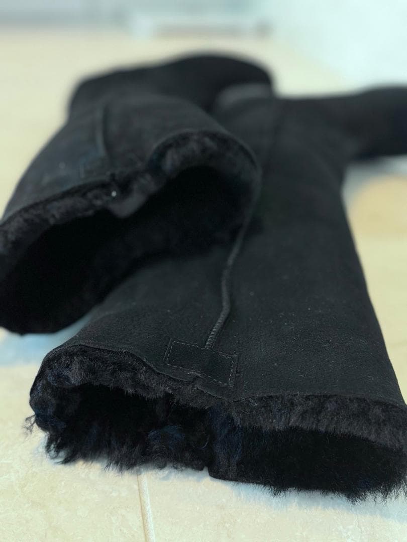 ほぼ新品★コルソローマ9 PLAIN PEOPLEムートンロングブーツ(3001