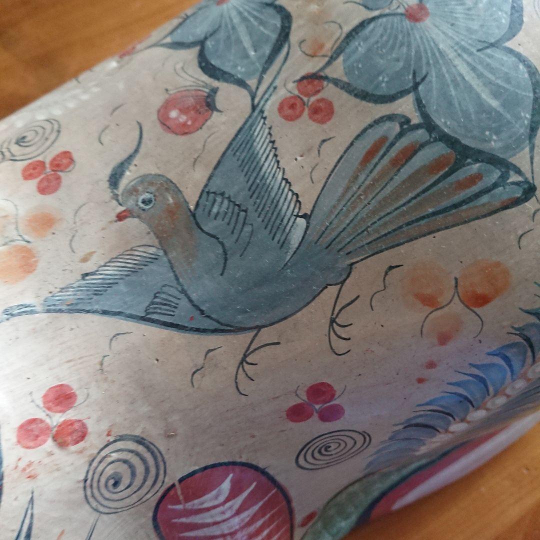 よいお顔 大きな猫 トナラ焼 メキシコ民芸 置物 /招き猫 ヴィンテージ 民芸館