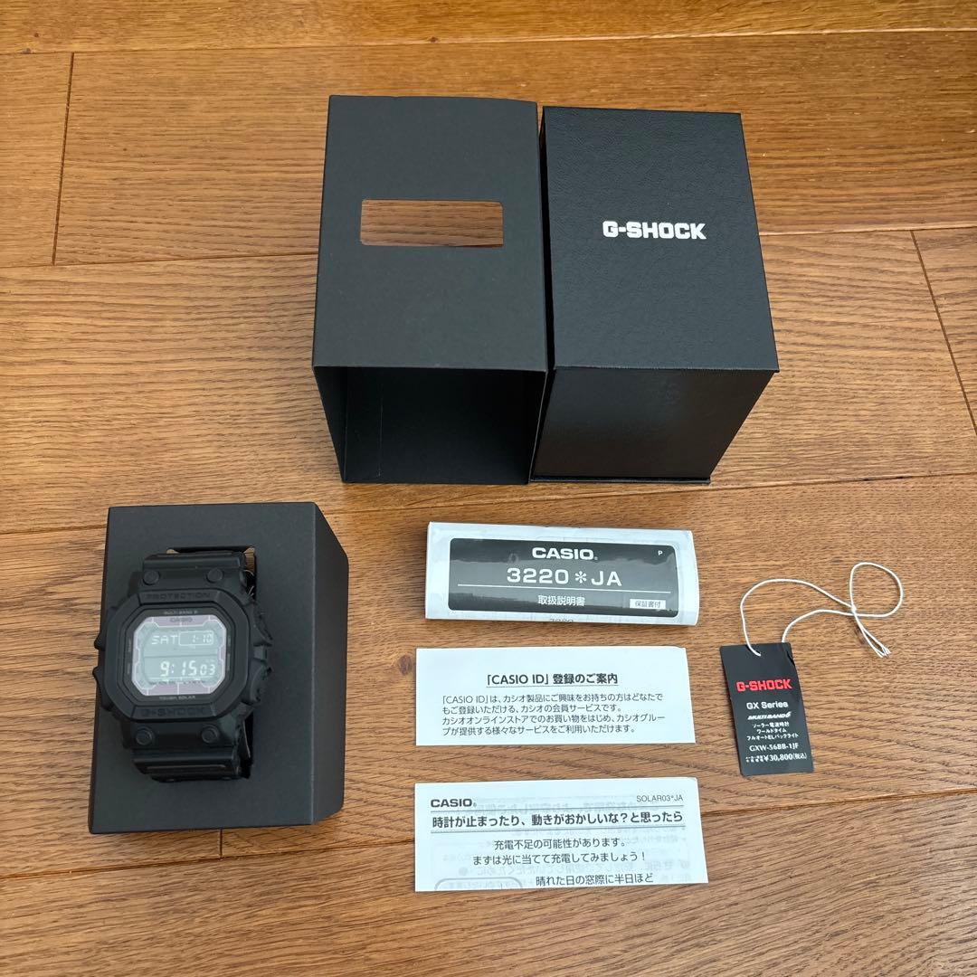 CASIO G-SHOCK GXW-56BB-1JF 極美品