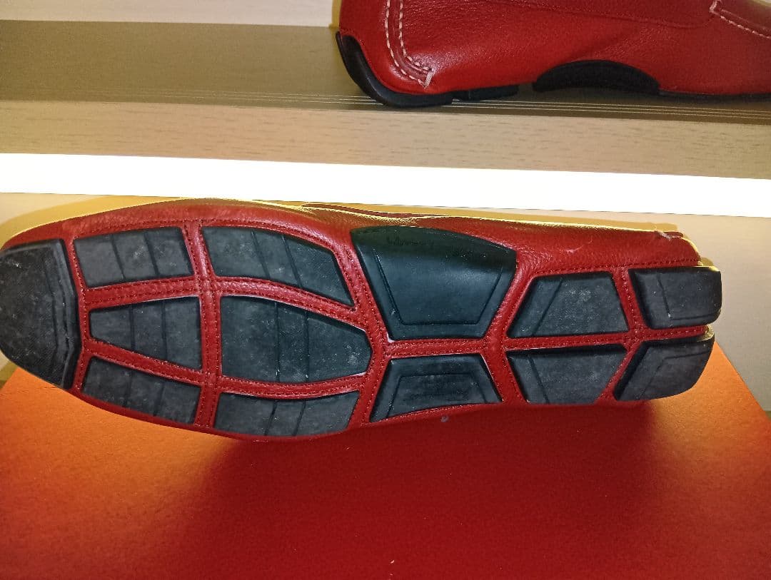 靴 Salvatore Ferragamo PARIGI Rubino 8 EE