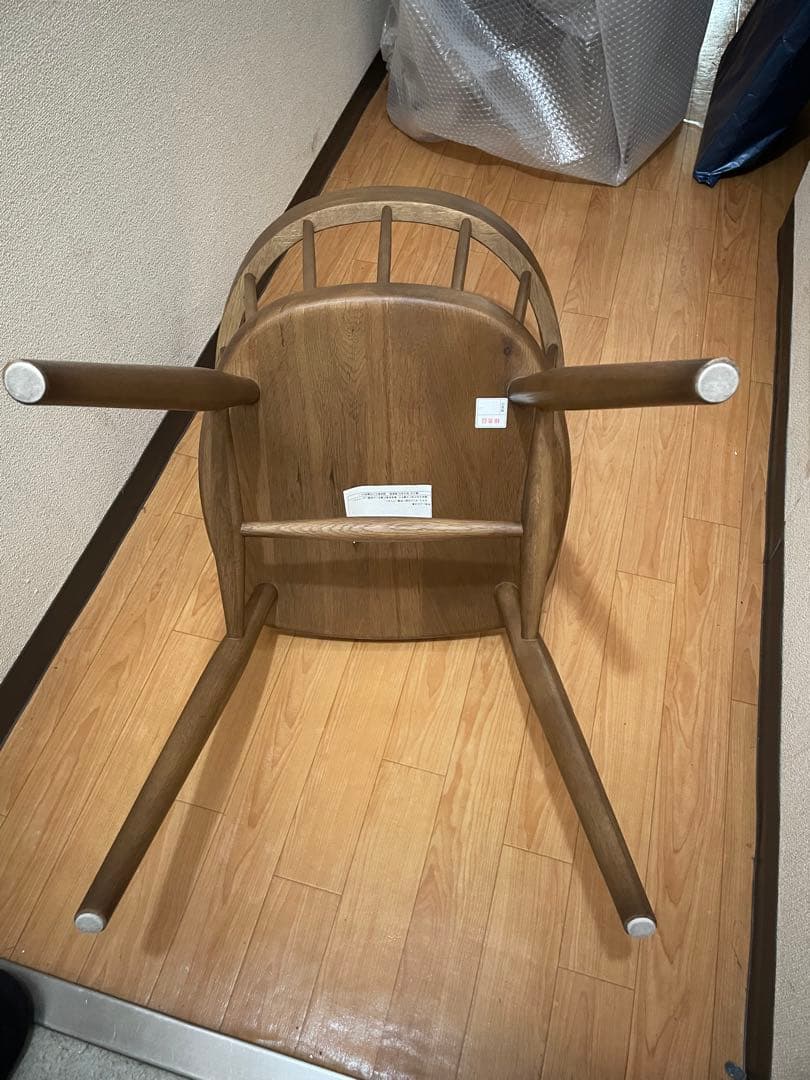 くろ★クラッシュゲート マルケッシュ ダイニングチェア①