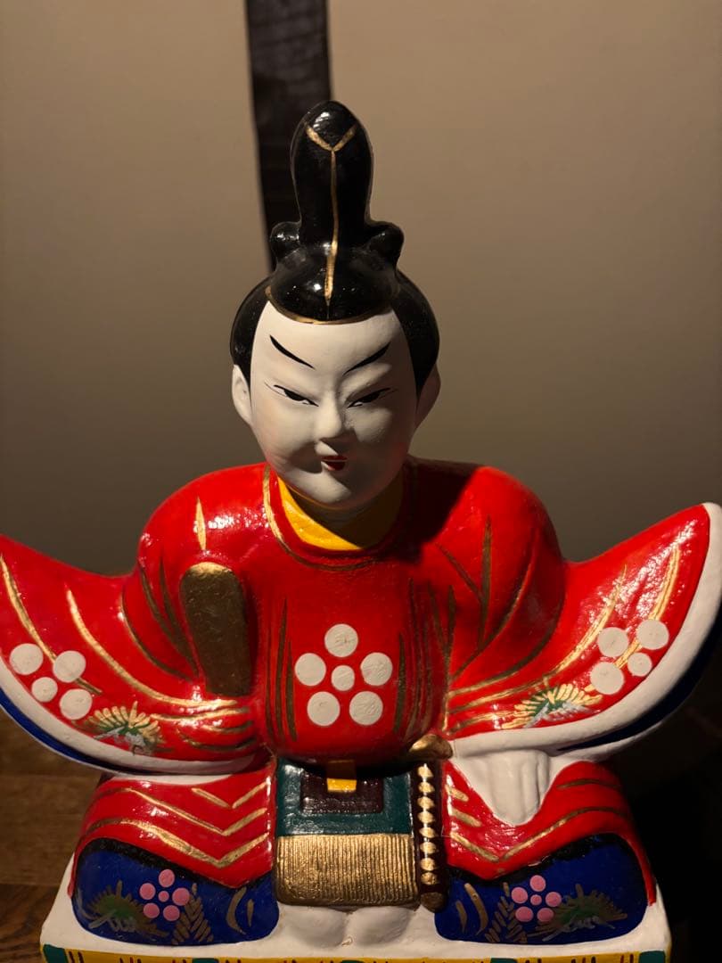 三次人形『1番天神・台付座天神』