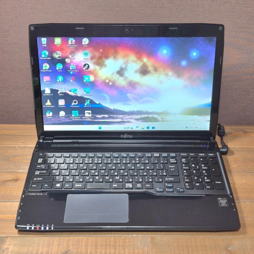 在宅ワークに！Windows11 薄型 ノートパソコン 初心者設定済 192