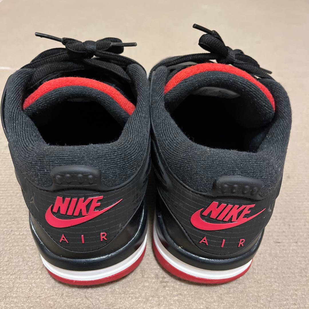 【新品同様】27,5cmエアジョーダン4 RM ブラック12/25購入スニーカー