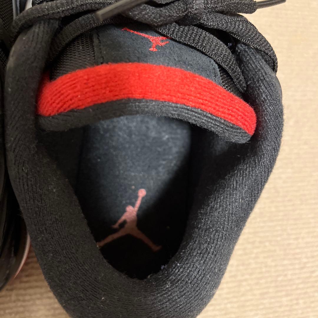 【新品同様】27,5cmエアジョーダン4 RM ブラック12/25購入スニーカー