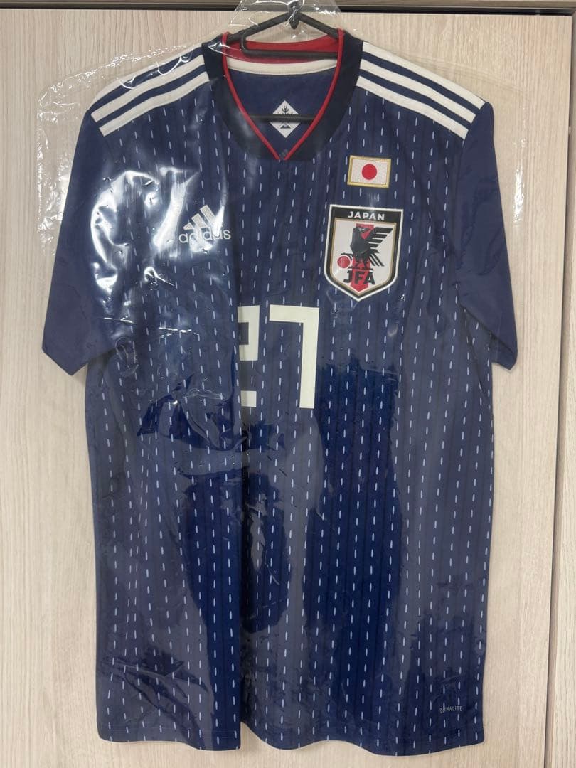 久保建英 日本代表 2018-19 ユニフォーム 代表デビュー 背番号27