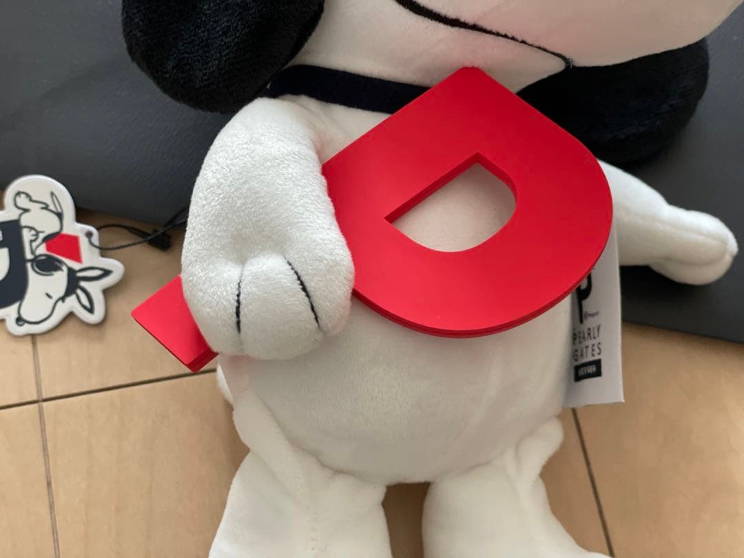 パーリーゲイツ×スヌーピー 耳付きSNOOPYぬいぐるみボールポーチ