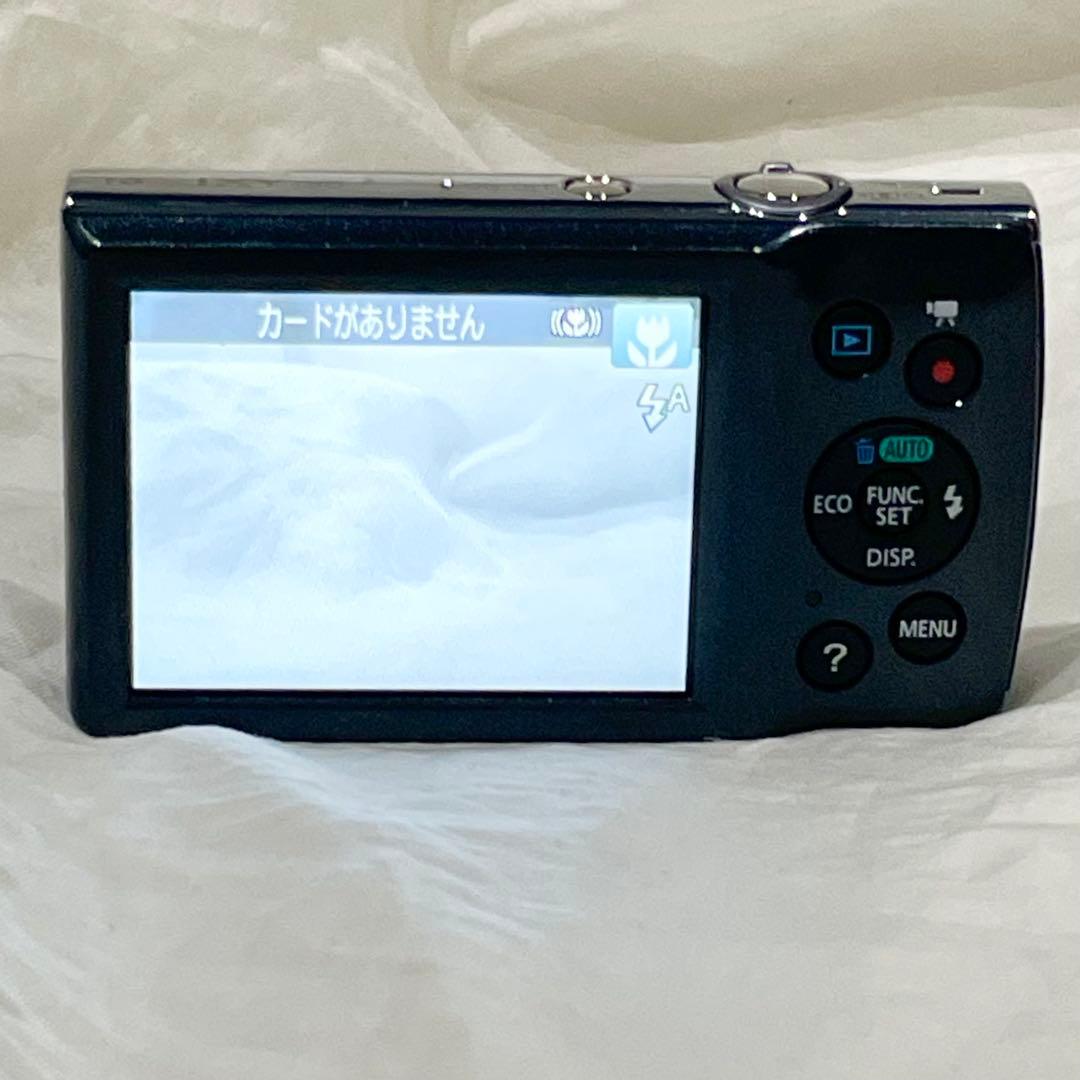 美品 CANON IXY130 グレー 動作確認済み バッテリー 充電器付属