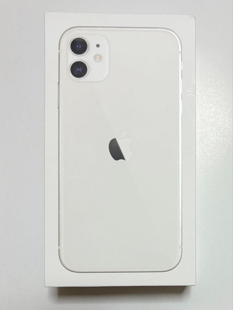 iPhone11、ホワイト、SIMロック解除済み、付属品、箱付き