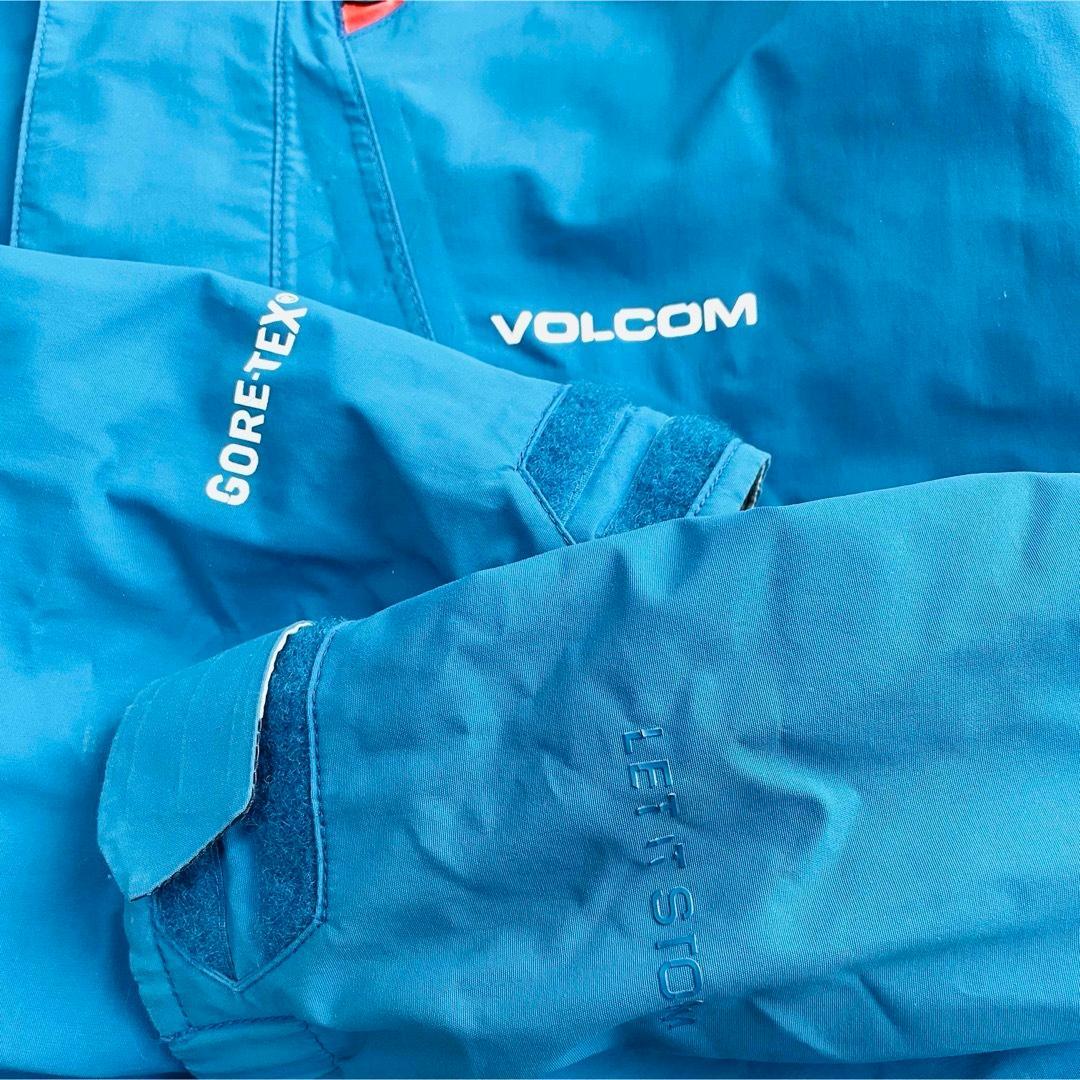 6722 ボルコム　ジャケット　ゴアテックス　スノボ　ブルー